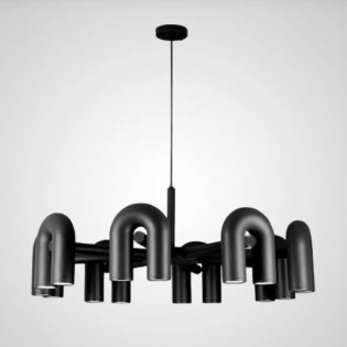 Подвесная люстра Inodesign Fanny Black 8 40.10055 - 0